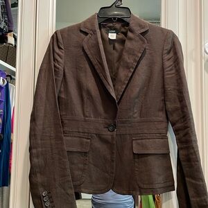 Two piece  J. Crew Linen Suit (Pants & Jacket)